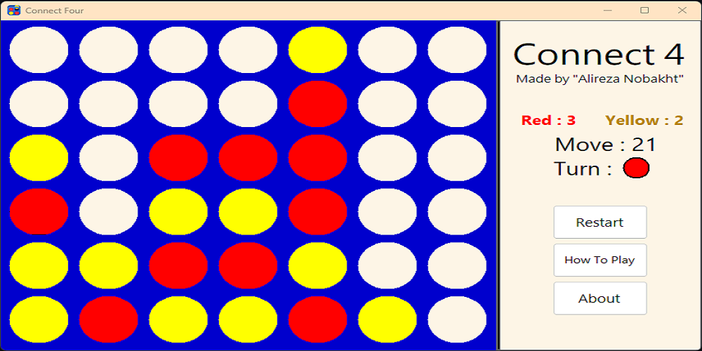2 Player Connect Four Online Game - Free
